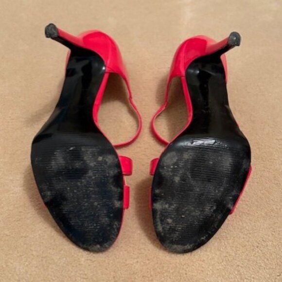 Nine West Pink Patent Sandal - Picture 4 of 6